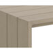 Viga 48 X 28 inch Drift Brown Outdoor Coffee Table